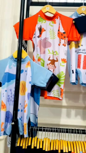 Baju Renang Anak Laki-laki Karakter Dinosaurus Terlucu dan Terbaru Usia 1 - 8 Tahun