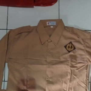 Setelan Seragam Pramuka PDL Baju Panjang Perempuan SD