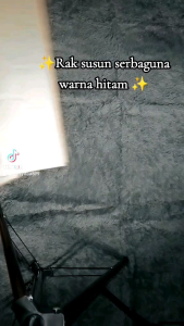 Rak ssusun 4 susun plastik serbaguna bahan plastik kokoh