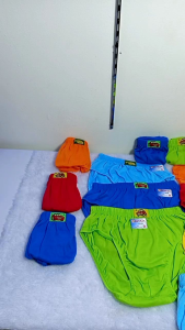 6pcs Cd Anak Laki Laki Polos Lembut Dalaman Anak Cowok Warna Sempak Kolor