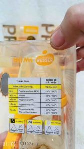 Bình sữa Wesser cổ rộng chất liệu PPSU và PP dung tích  260ml và 180ml