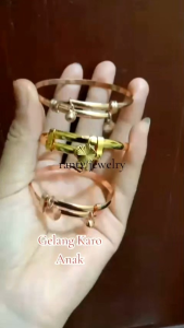 Gelang Karo Anak Replika Emas 24k