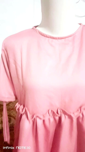 Puffy Mini Dress | Dress Santai Outfit Jalan Jalan Korean Style