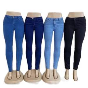 Ladies skinny jeans Denim Full Stretchable Ready Stocks