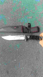 Pisau Buschraft Survival / Pisau Daging / Pisau Dapur / Potong Sayuran dan Kupas Buah