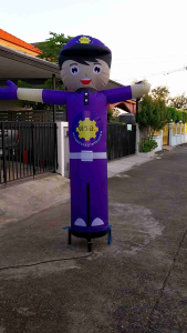 Skytube ท่อผ้าตุ๊กตาโบกมือ ตรอ. (เฉพาะผ้า 1ตัว)