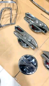 Paket Lengkap Honda Brio 2024 2025 2026 2027 NON RS E SATYA Garnish Lampu Depan Belakang Outer Handle Tank Cover Hitam Chrome