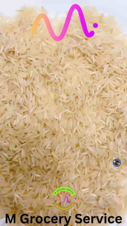 PREMIUM QUALITY Basmati rice ข้าวบาสมาตี ขาวเม็ดยาว 500กรัม/1 กก ไร้น้ำตาลและคอเลสเตอรอล Indian white Long Grain basmati Rice 500 g. /1 kg