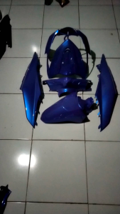 Cover Body Full Halus Beat FI Full Body Halus Motor Honda Beat FI Biru Lembayung Ungu