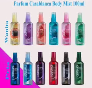 Casablanca body mist cologne 100ml men & women minyak wangi