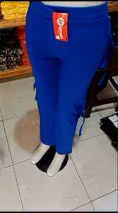 Celana Senam & Olahraga Panjang Cargo Wanita