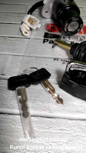 Kunci Kontak Assy Key Set Komplit Tutup Tangki Kunci Jok Motor Yamaha RX King RXKing New