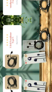 หูฟัง type c UiiSii