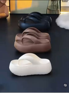 Lady curvy base beach style selipar wanita