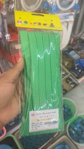 เชือกแบนอเนกประสงค์ ขนาด 12 มิล ยาว 5 เมตร ใข้ผูก มัด แข็งแรง