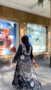 LIDSTYANA M/XXL DRESS GAMIS MODE TERBARU TERLARIS BEST SELLER BY IRNA 100%ASLI REAL