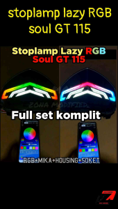 Stoplamp Lazy Soul GT 115 RGB 210 Mode Bluetooth Apk