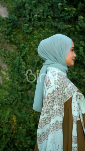 Gamis Jumbo Adhisty #2 Maxy LD 140 4XL XXXXL Bahan Shifon Full Furing by Binti - Muslim Wanita Pesta Syari Dewasa Maxi Kondangan Lebaran Simple Karet Panjang Zipper Formal Lembut Dress Mewah