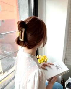 Jepit Rambut  Salon Korea  Glossy  Model Kotak /Jepitan Jedai Salon