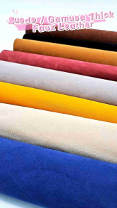 Suede Gamusa Thick Faux Leather Size (14x8.5") BACK TO BACK GAMUSA - Dessy The Gift Shop