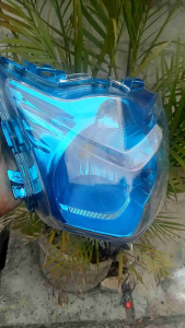 reflektor lampu depan beat karbu beat lama 2008-2012 biru candy