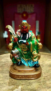 【現貨】關聖帝君 文武 關公 樹脂 4寸 神像