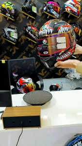 Mũ bảo hiểm full face 1 kính agu Venom-phom dáng nhỏ gọn Helmet