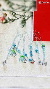 Dây Đeo Điện Thoại Móc Khoá Mặt Doraemon Dễ Thương Thời Trang