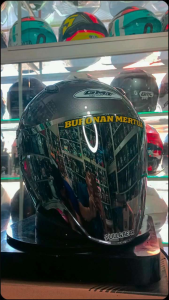 HELM CENTRO DOUBLE VISOR HARGA TERJANGKAU MEREK GMT HELM SNI WARNA GORILA GLOSS