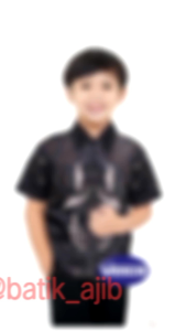 Bisa COD: Kemeja Batik Anak Pria Murah & Lengan Pendek Motif Umprit