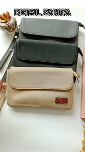 BIRU TSABITA || Dompet Zanita dompet Panjang Dompet Lipat [COD]