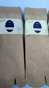 3 pasang Kaos kaki jempol wanita Korea motif