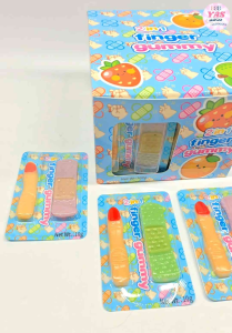 30pcs 2IN1 FINGER GUMMY CANDY/loot bag fillers /paninda /giveaways/party favors.