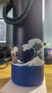 ONE PIECE AQUAFLASK INFINITY STICKER (MATTE FINISH WATERPROOF AND SCRATCH PROOF)