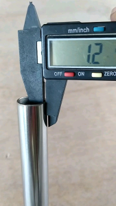 Pipa Bulat Stainless OD 190 mm ID 166 mm Tebal 12 mm Panjang 20 cm