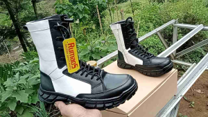 Rumaos sepatu PDL boots provos PM PKD TNI POLRI KULIT