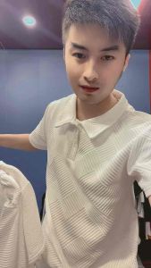 Bộ quần áo nam cổ bẻ mùa hè vải xốp vân dày dặn PAHITO (BH30)