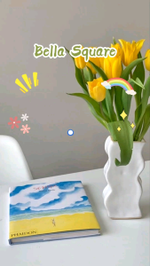 Hijab Jilbab Segiempat Bella Square Pollycotton Premium (TERMURAH)