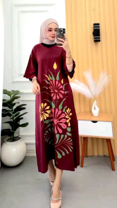 DASTER JUMBO LUKIS LD 122 DASTER WANITA TERMURAH KEKINIAN