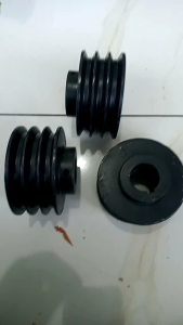 Pulley belt B3 - 5 inchi as 32mm 38mm 42mm 48mm 55mm Buntu Bekakas tranmisi penggerak V-Belt