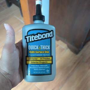 Titebond 8 oz. Quick and Thick Adhesive Multi-Surface Glue