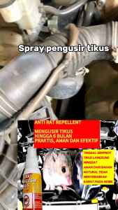 SPRAY PENGUSIR TIKUS SANGAT AMPUH PADA MOBIL