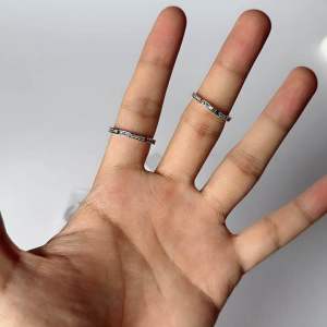 CZ แหวนเงินแท้100 (นพเก้า) ร่ำรวย เสริมสิริมงคล แหวนผู้หญิง แหวนผู้ชาย เรียกทรัพย์ 9 ประหยัดที่บริเวณ 18-45 ปี