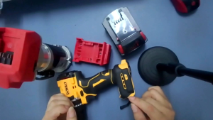 Tool Mount Dewalt Milwaukee 18V 20V Drill Battery Holder for Dewalt 20V Battery Dock Holder for Milwaukee 18V