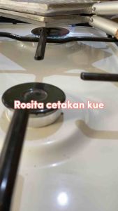 Rosita Cetakan Kue Wafel Kotak Croffle Isi 4 Lubang Aluminium Mould Croffle Waffle Rosita Bakeware Grey - Lazada