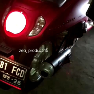 KNALPOT STANDART RACING COPY CMS END MUFFLER BEAT KARBU FI  GENIO SCOOPY SPACY DELUX DLL SUARA BASS NO MBER ANTI TILANG