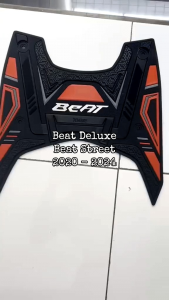 Karpet Motor Beat Deluxe Beat Street Tahun 2020 - 2024 Bahan Full Karet Premium