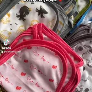 1 LUSIN POPOK Kain Bayi Newborn Selancar