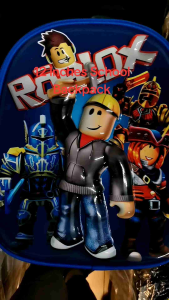 12 Inches School Backpack Bags for Boys Kids Roblox