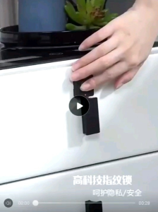 Malaysia Ready stock Smart bedside table bedroom wireless charging with Bluetooth audio bedside cabinet all solid wood light luxury economical storage cabinet